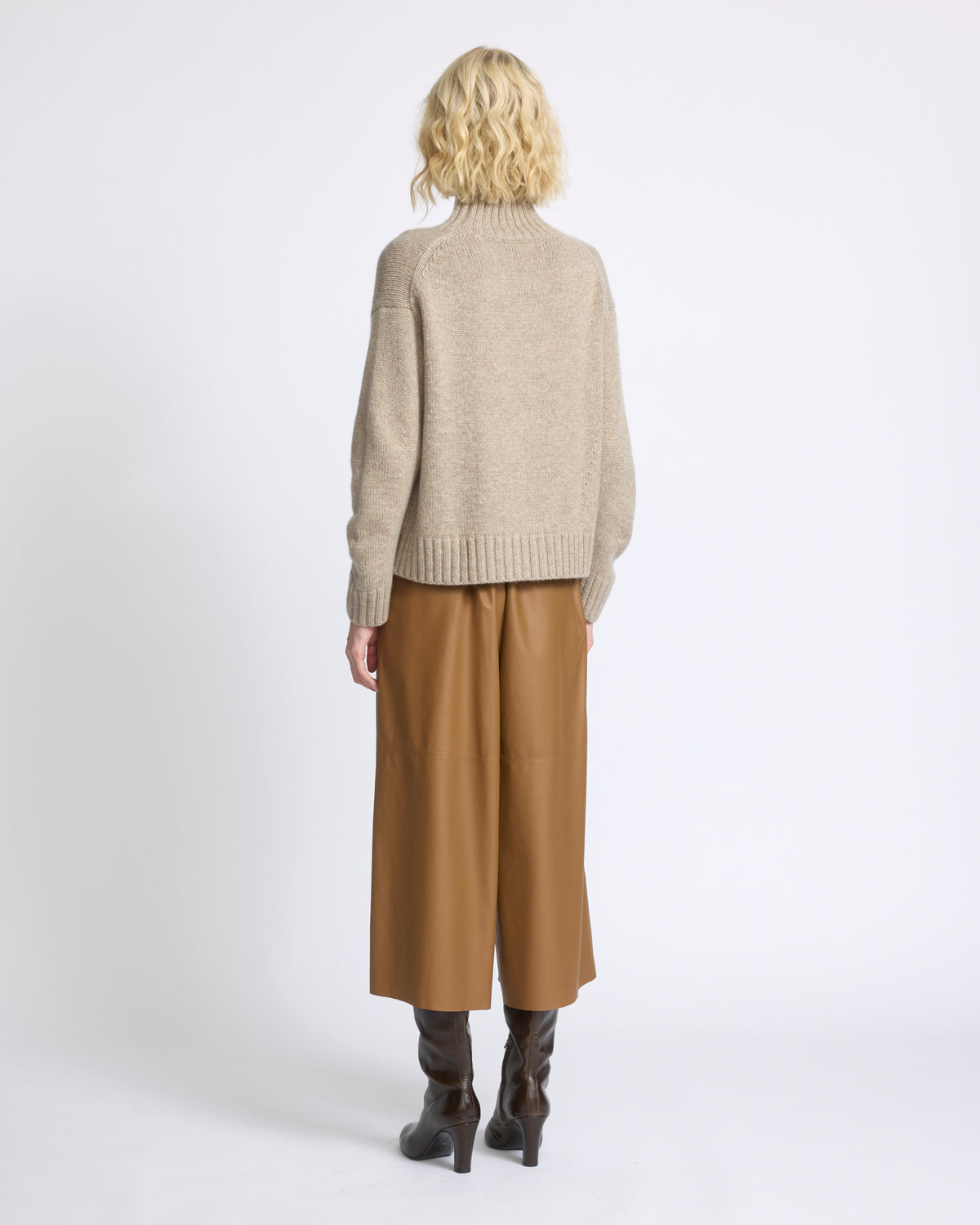 Culottes in fine lamb leather - Yves Salomon - New Fall/Winter Collection
