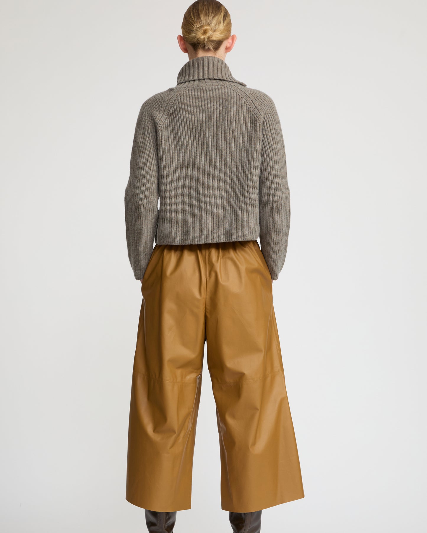 Culottes in fine lamb leather -Yves Salomon