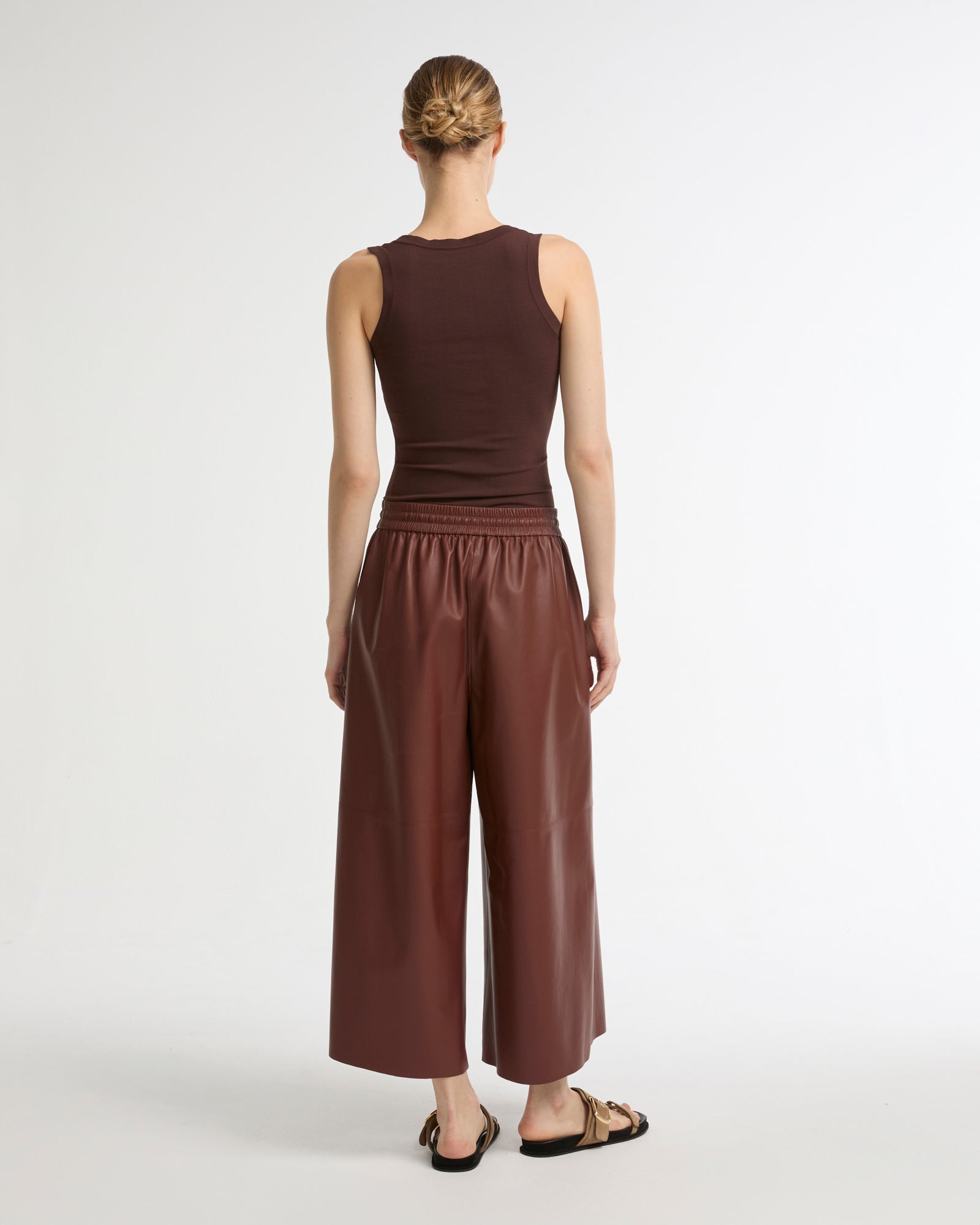 Culottes in fine lamb leather -Yves Salomon - New spring summer collection