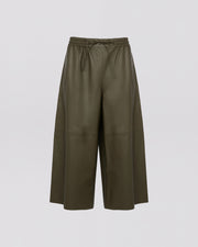 Culottes in fine lamb leather
