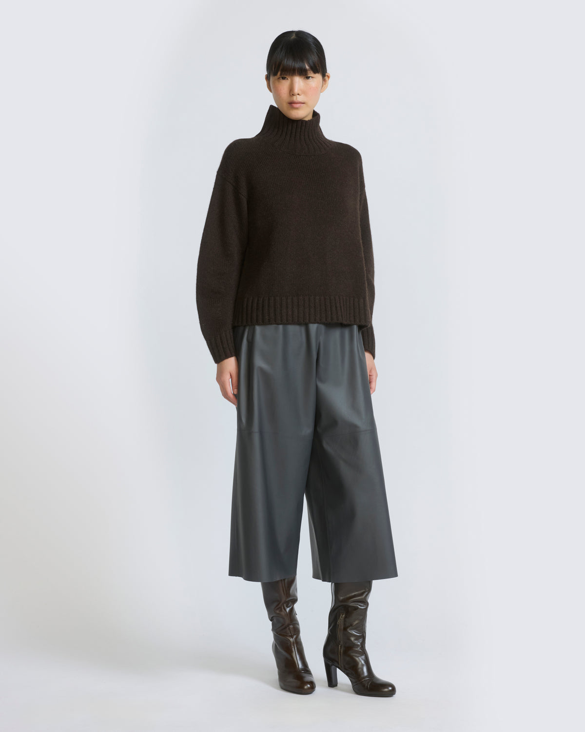 Culottes in fine lamb leather - Yves Salomon - New Fall/Winter Collection