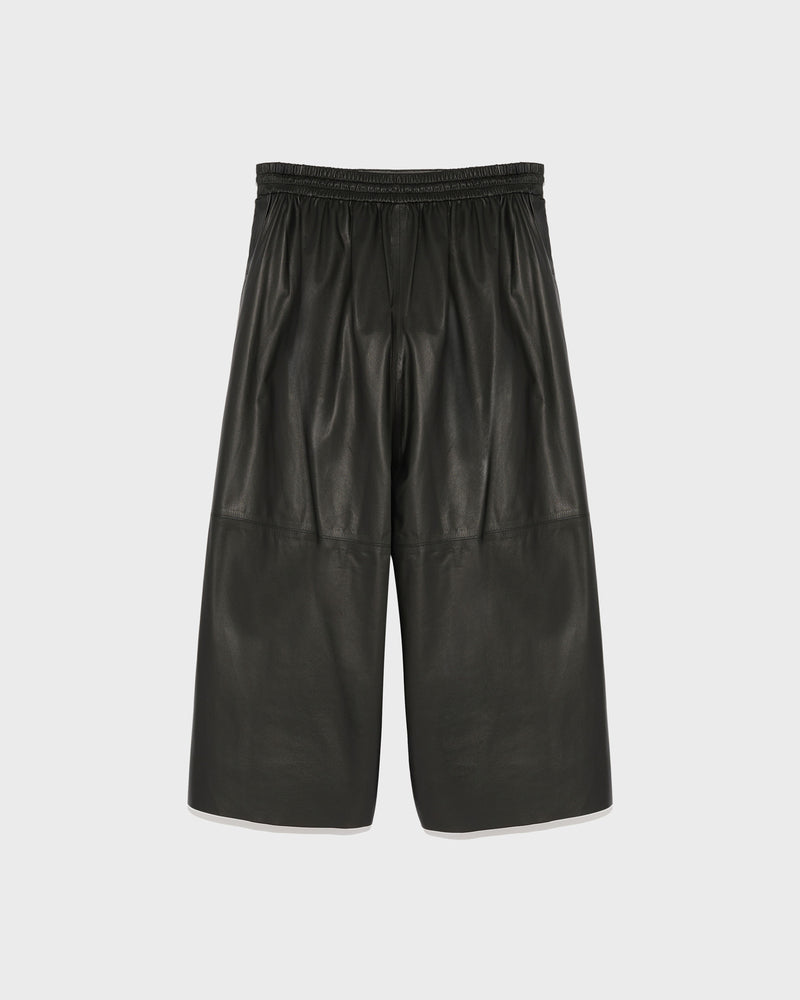 Culottes in fine lamb leather