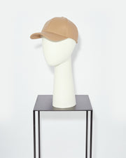 Lamb leather cap