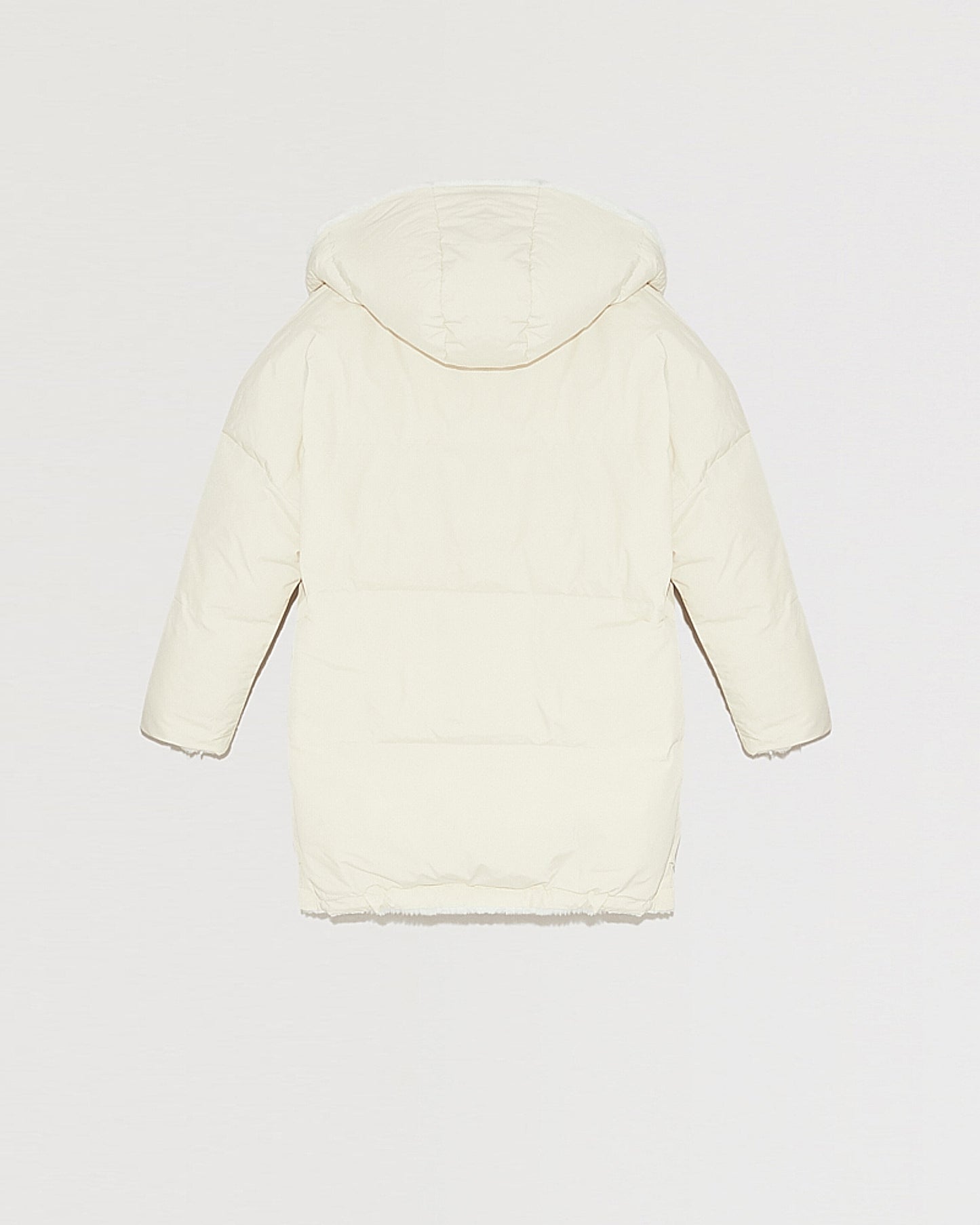 Black Friday 2025- Reversible rabbit down jacket-Yves Salomon-Winter sale & boxing day