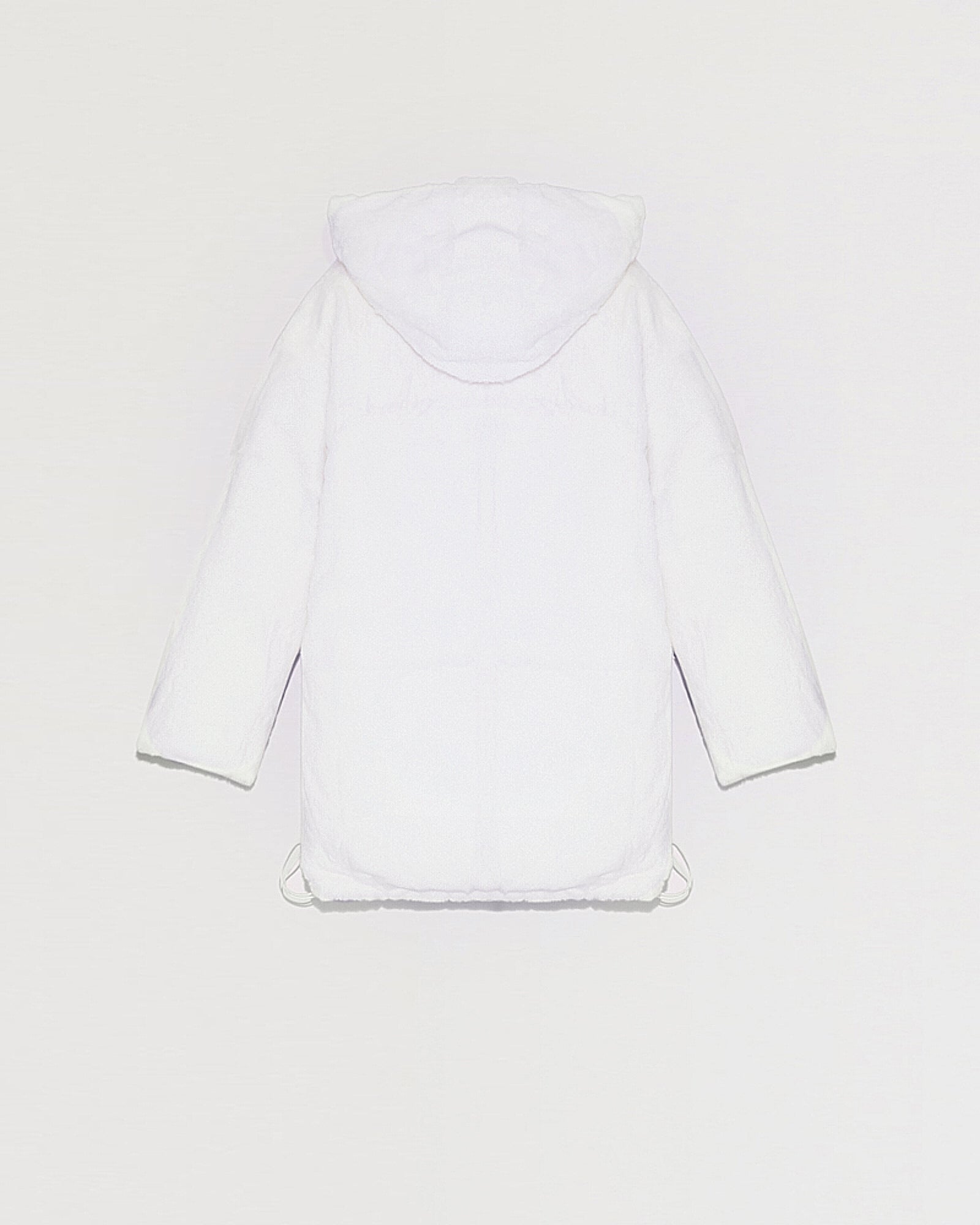 Black Friday 2025- Reversible rabbit down jacket-Yves Salomon-Winter sale & boxing day