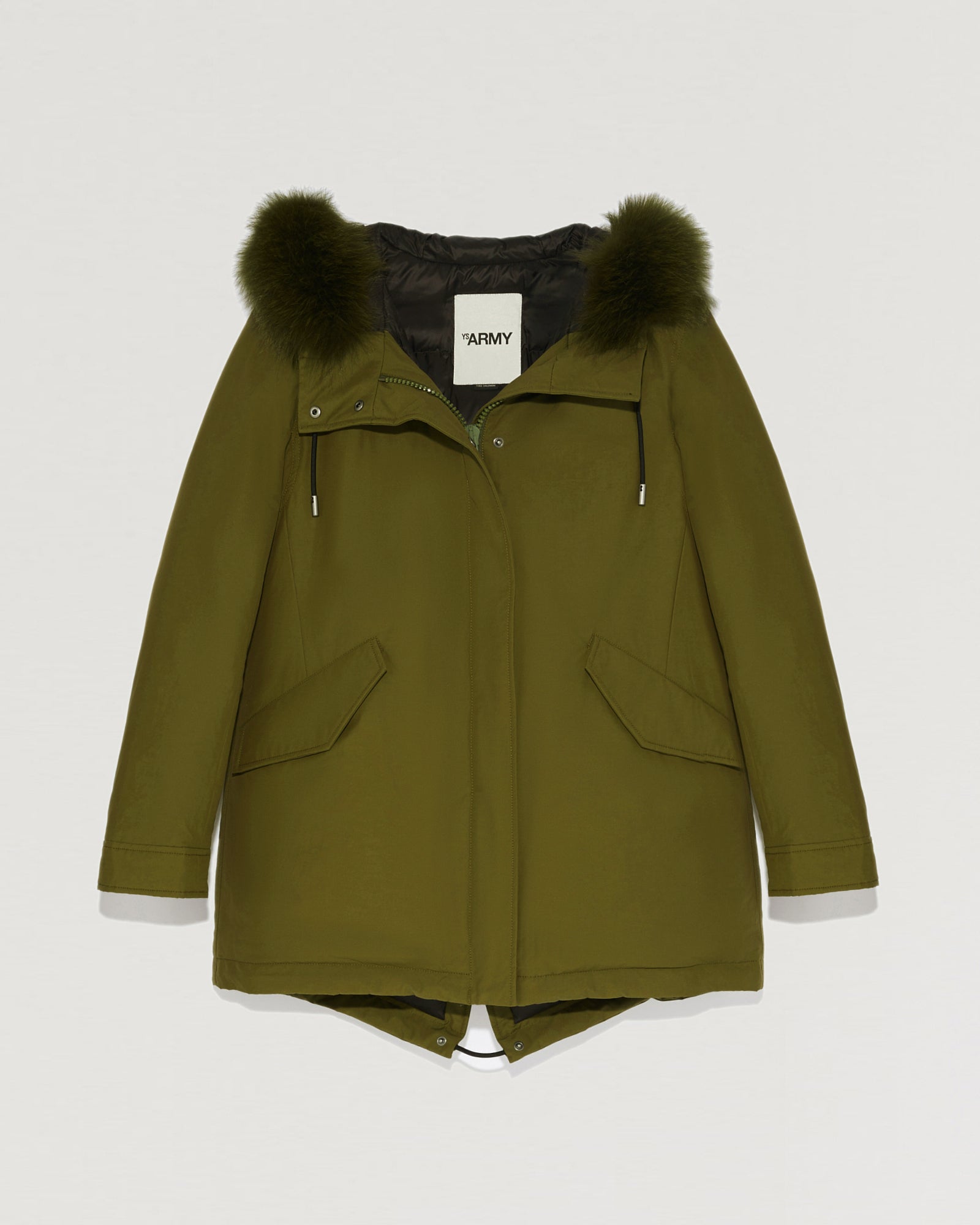 Yves salomon army short parka hotsell