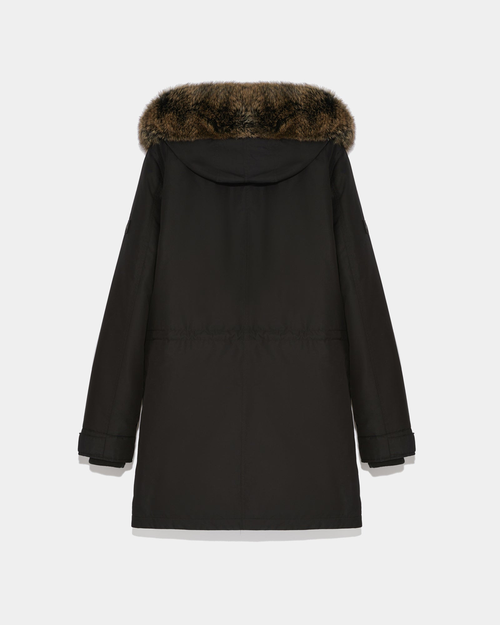 Black Friday 2025- Hooded down jacket with fox fur -Yves Salomon