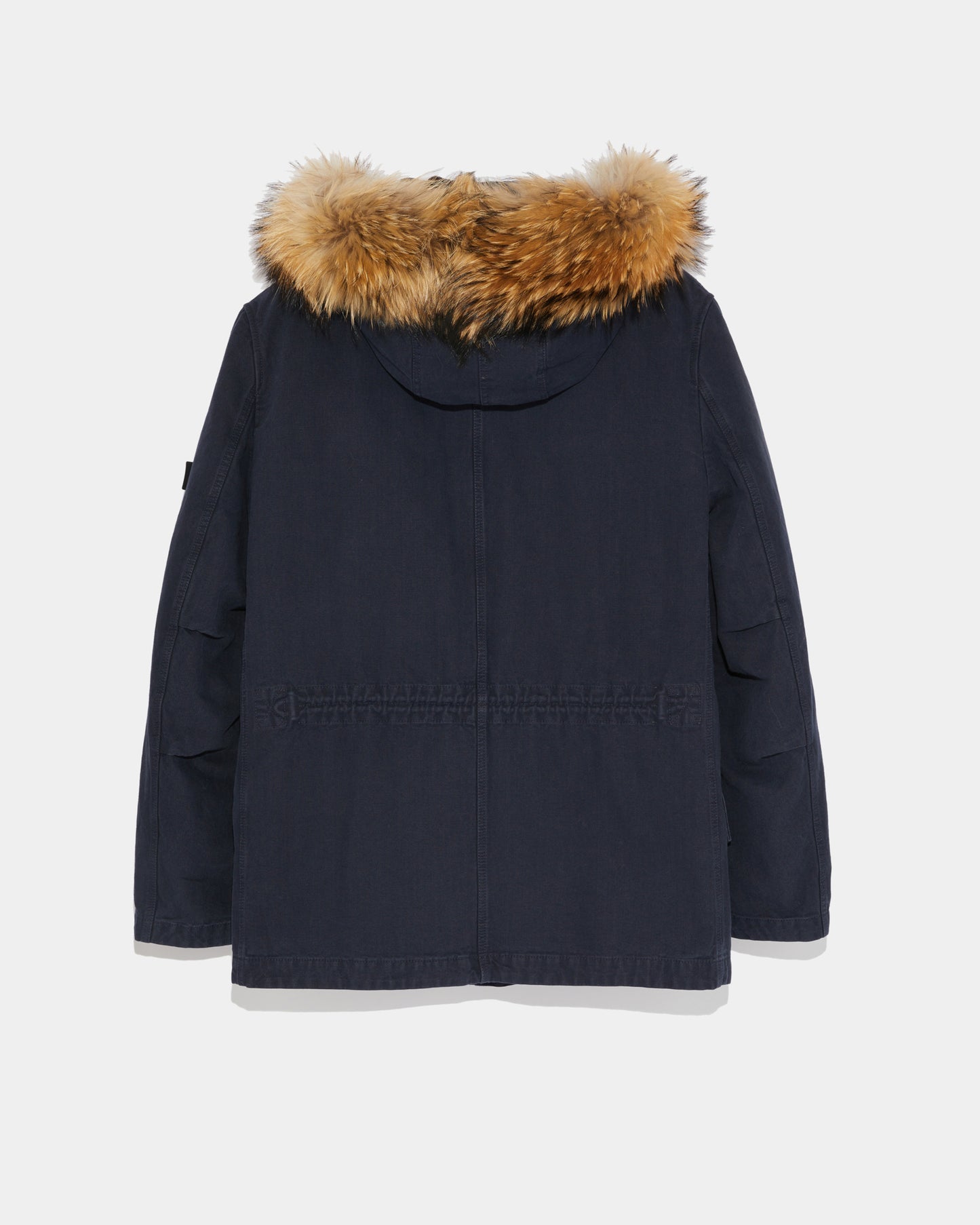Black Friday 2025- Short Parka with raccoon trim
