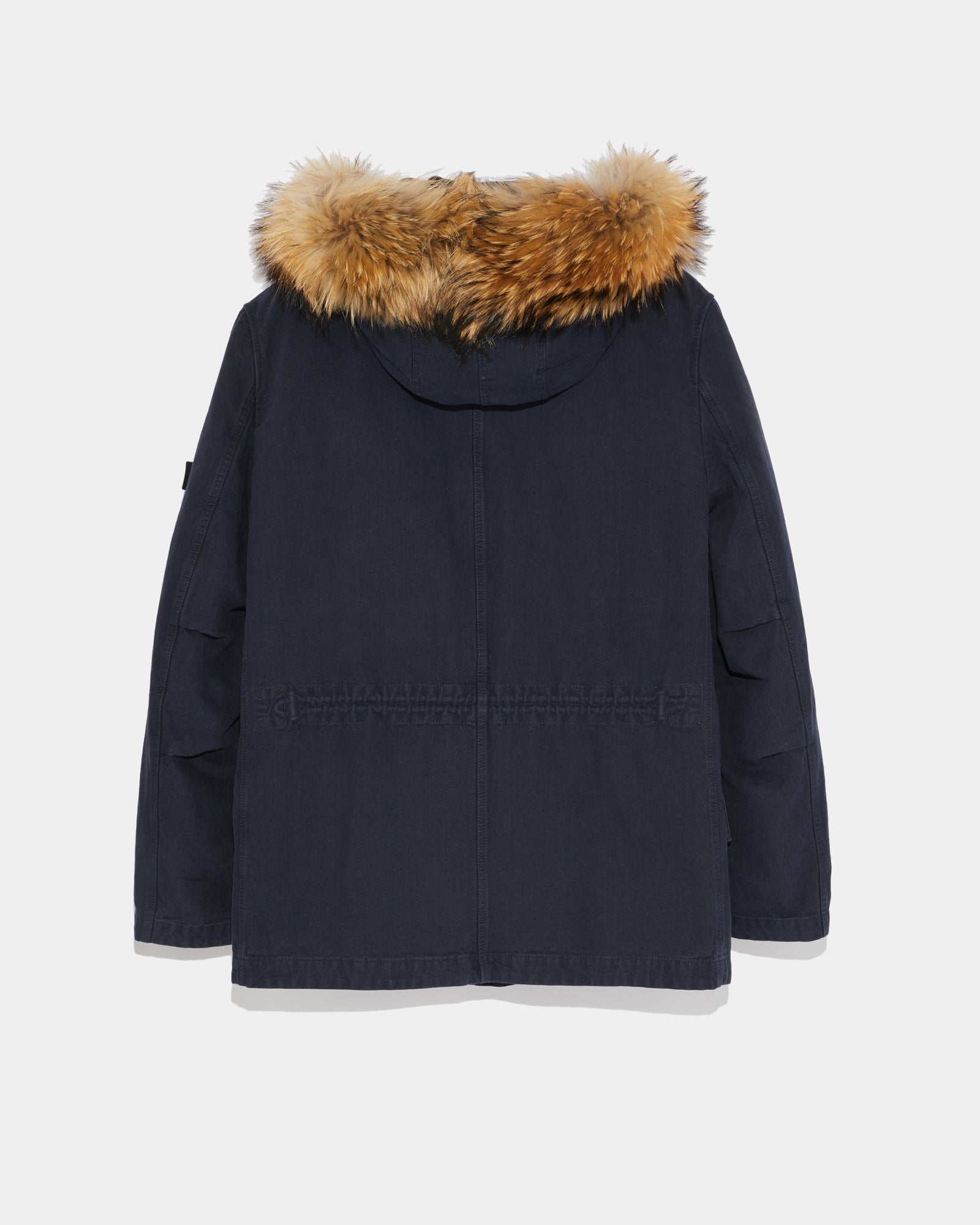 Black Friday 2025- Short Parka with raccoon trim