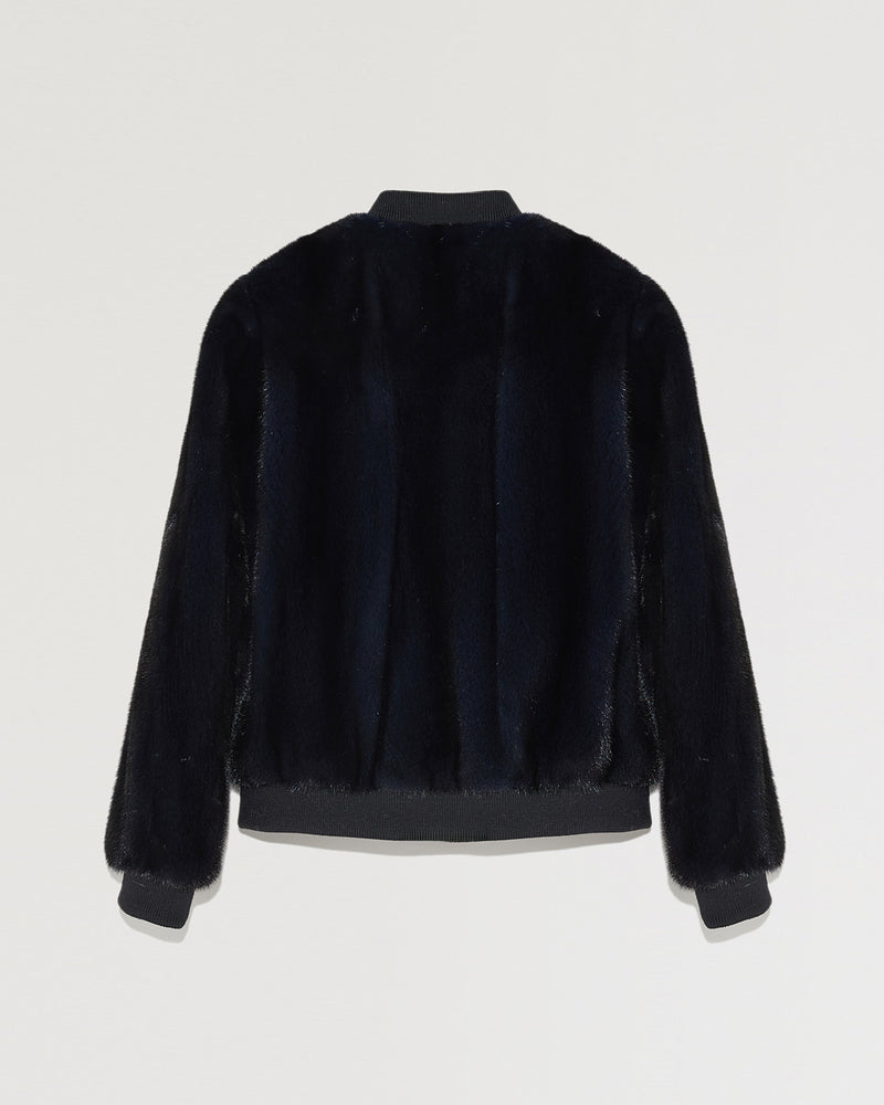 Bombers short mink fur jacket-Yves Salomon-Winter sale & boxing day