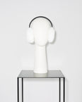 Earmuffs in Rex rabbit and lamb leather