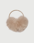 Fox fur earmuffs