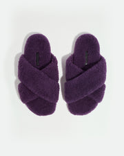 Curly merino mules