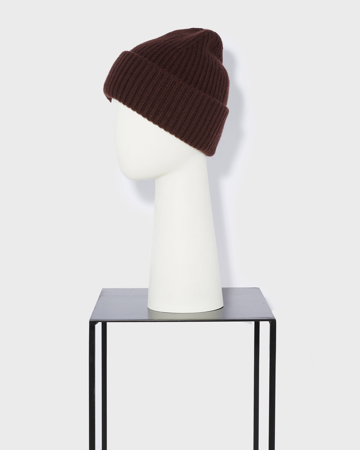 Cashmere and wool knit beanie -Yves Salomon