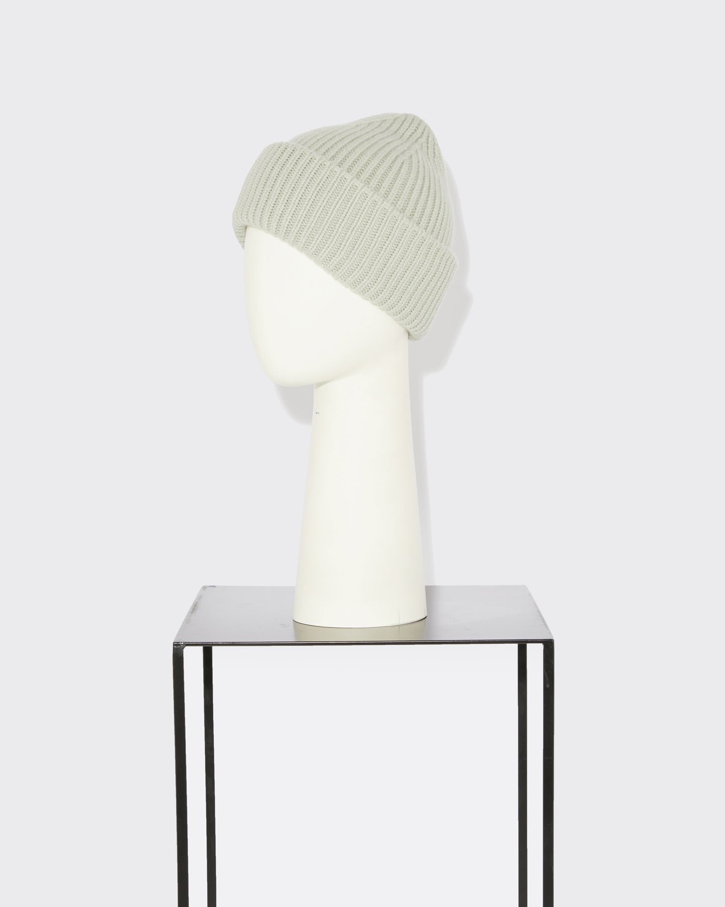 Cashmere and wool knit beanie -Yves Salomon