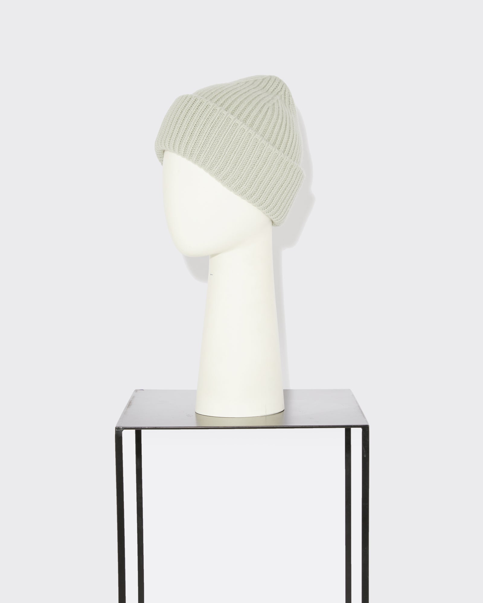Cashmere and wool knit beanie -Yves Salomon