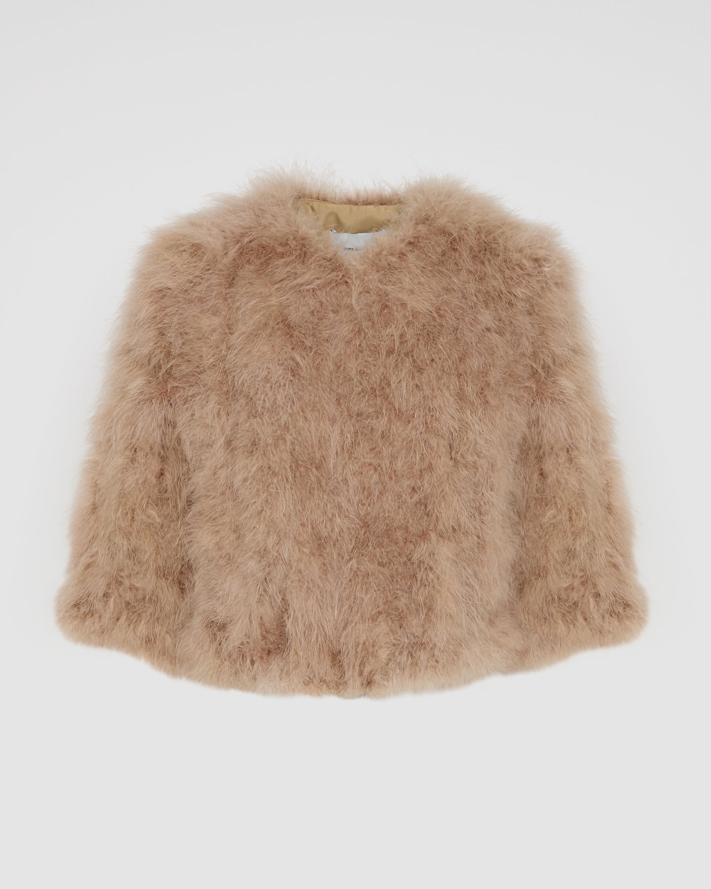 Short feather jacket -Yves Salomon
