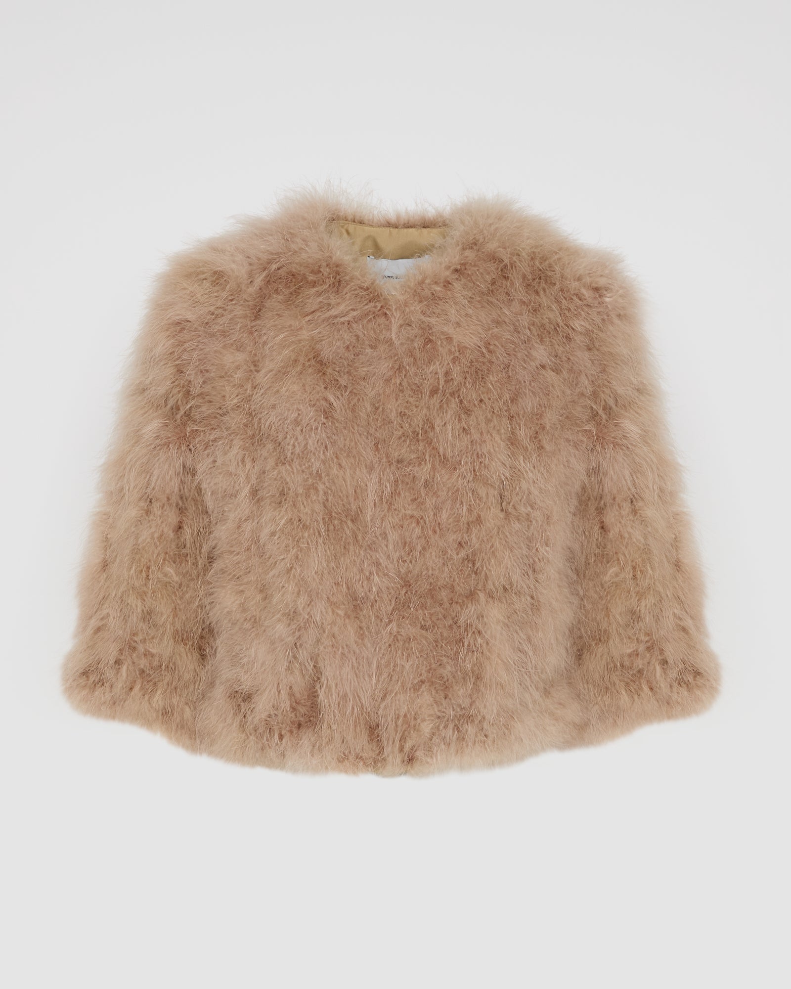 Short feather jacket -Yves Salomon