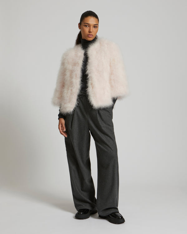 Feather jackets deals for ladies