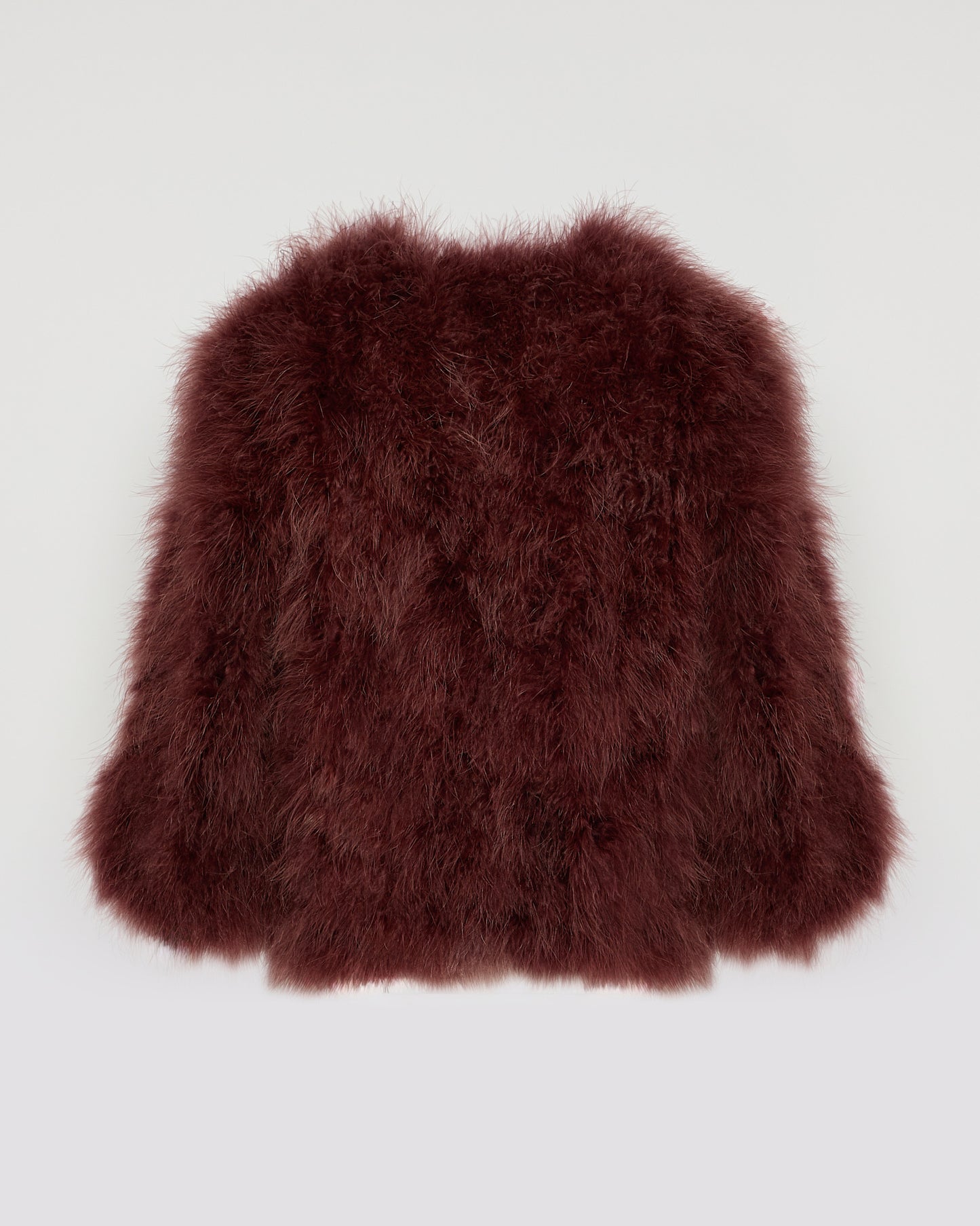 Short feather jacket -Yves Salomon - New spring summer collection