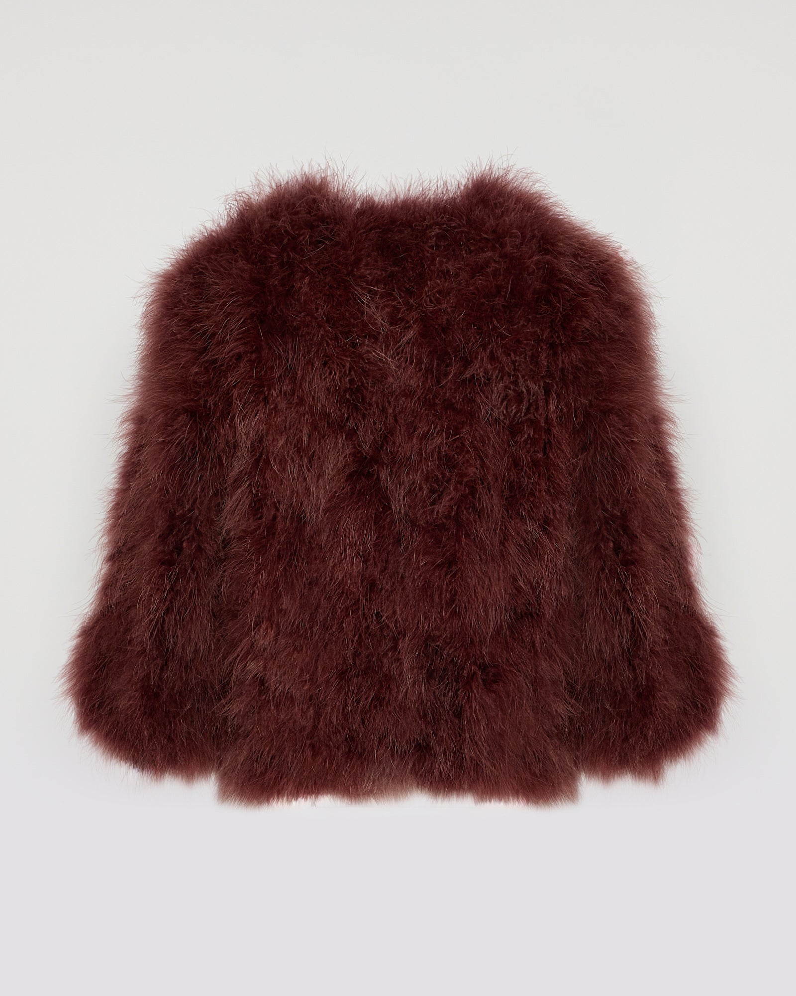 Short feather jacket -Yves Salomon - New spring summer collection