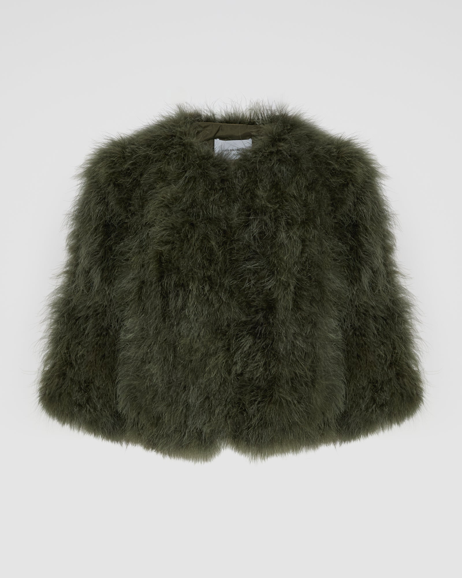 Short feather jacket -Yves Salomon