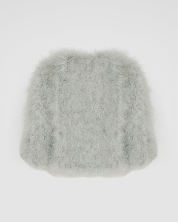 Black Friday - Short feather jacket -Yves Salomon
