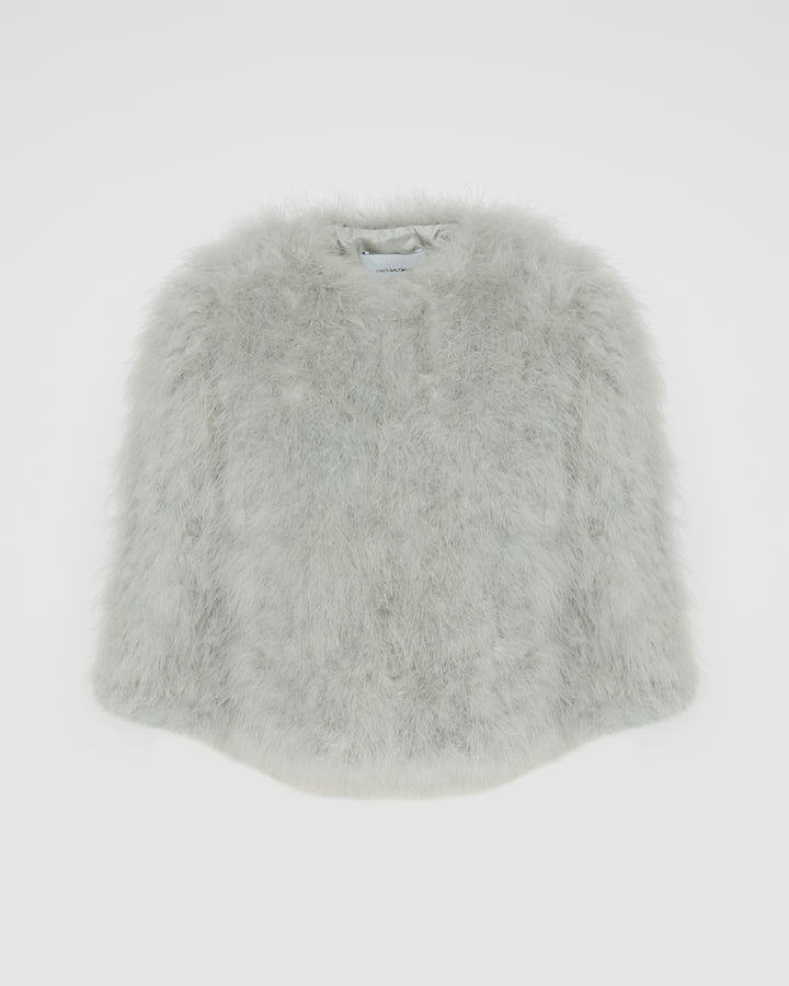 Black Friday - Short feather jacket -Yves Salomon