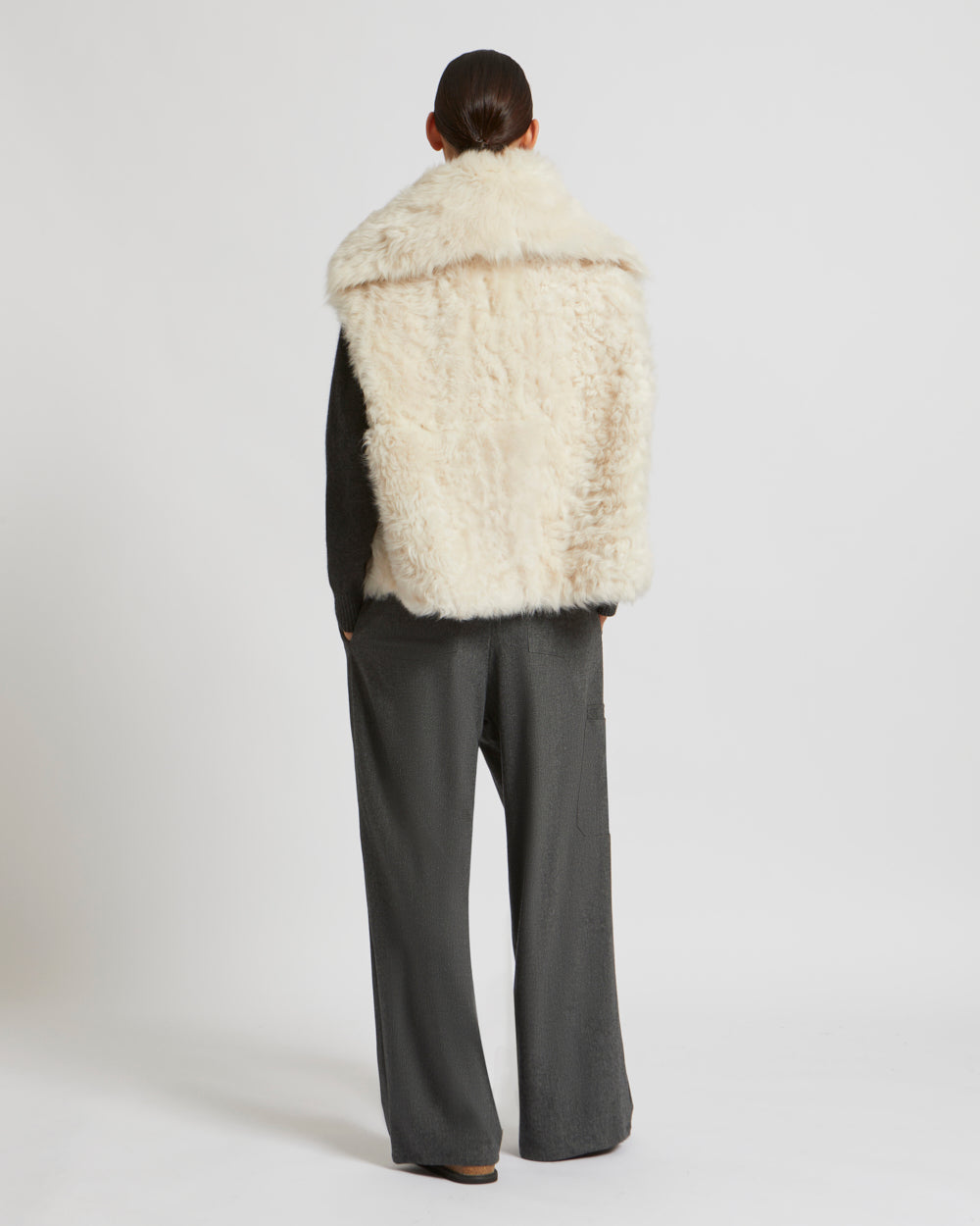 Toscana lambskin gilet -Yves Salomon