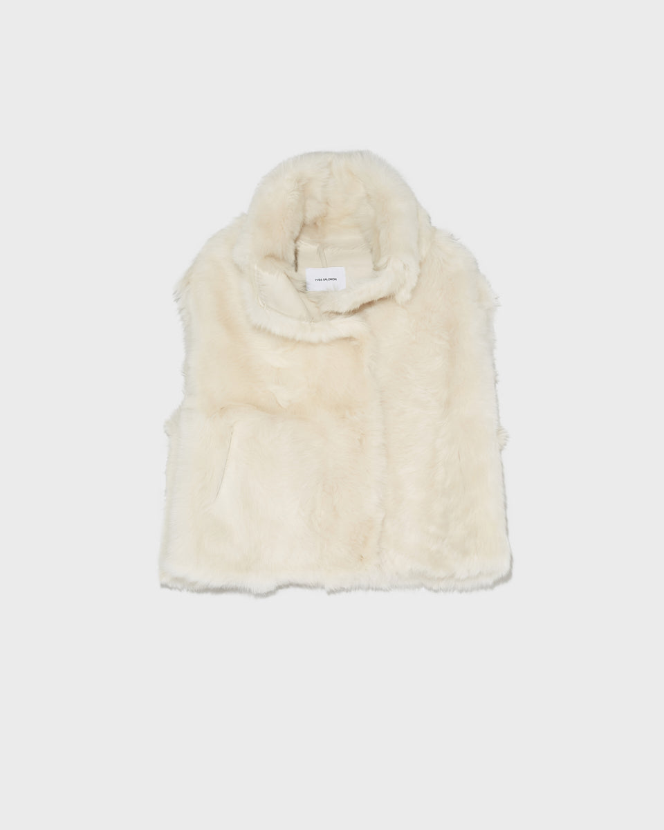Toscana lambskin gilet -Yves Salomon