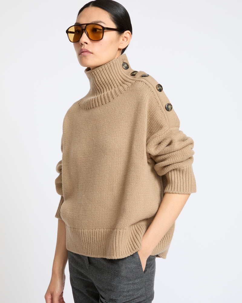 Oversized cashmere wool knit jumper - Yves Salomon - New Fall Winter Collection