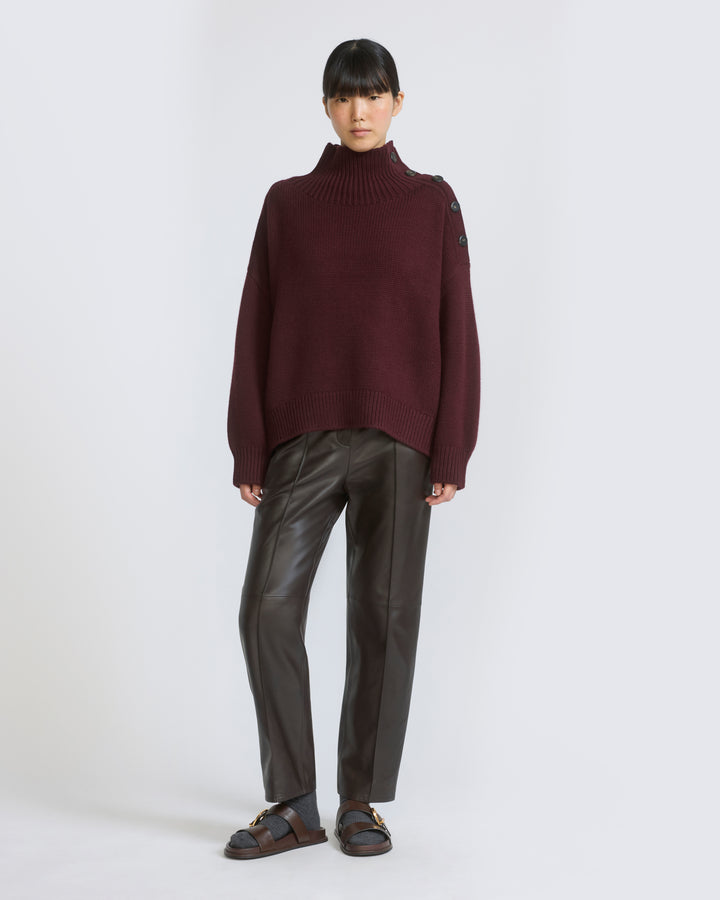Oversized cashmere wool knit jumper - Yves Salomon - New Fall/Winter Collection