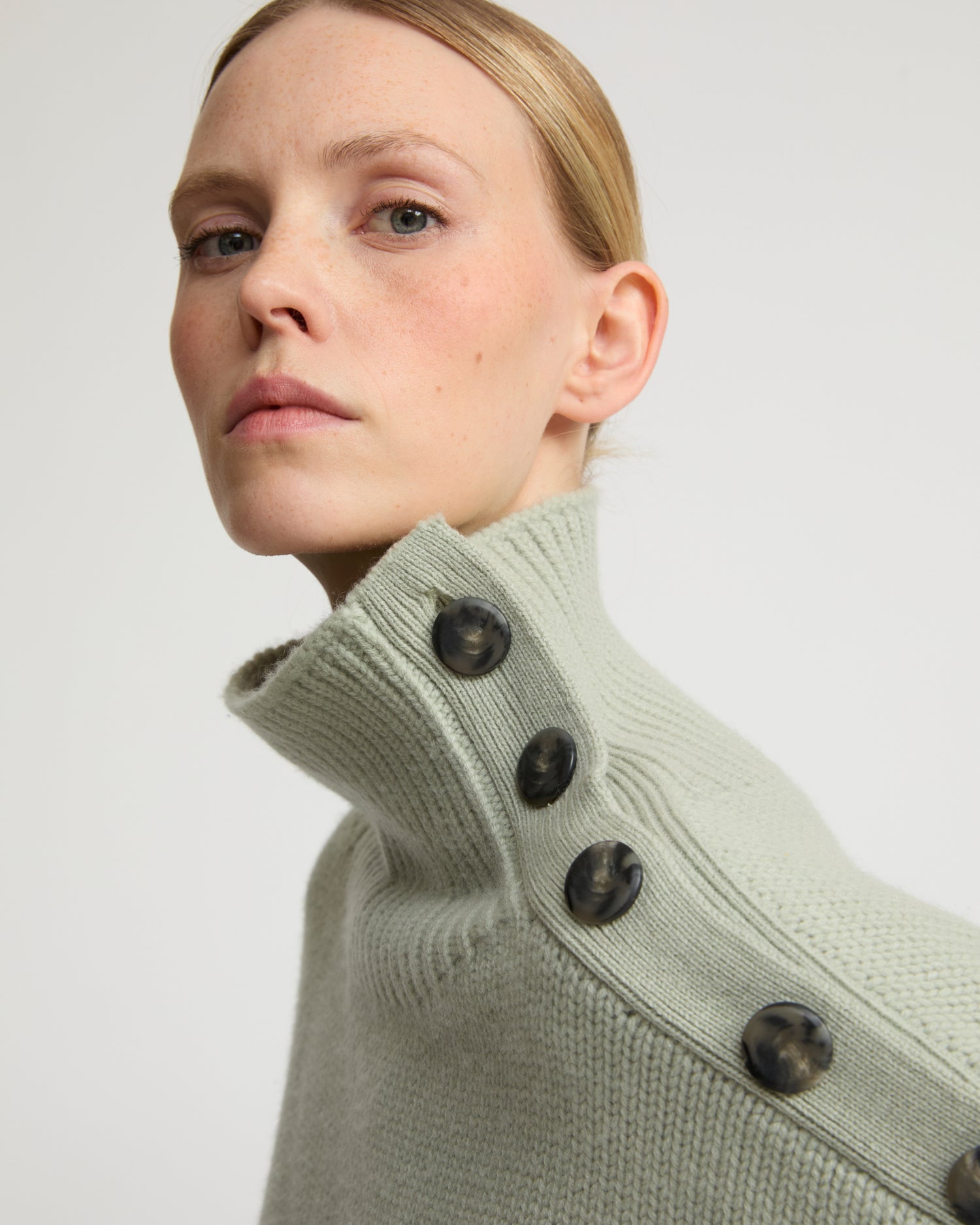 Oversized cashmere wool knit jumper -Yves Salomon
