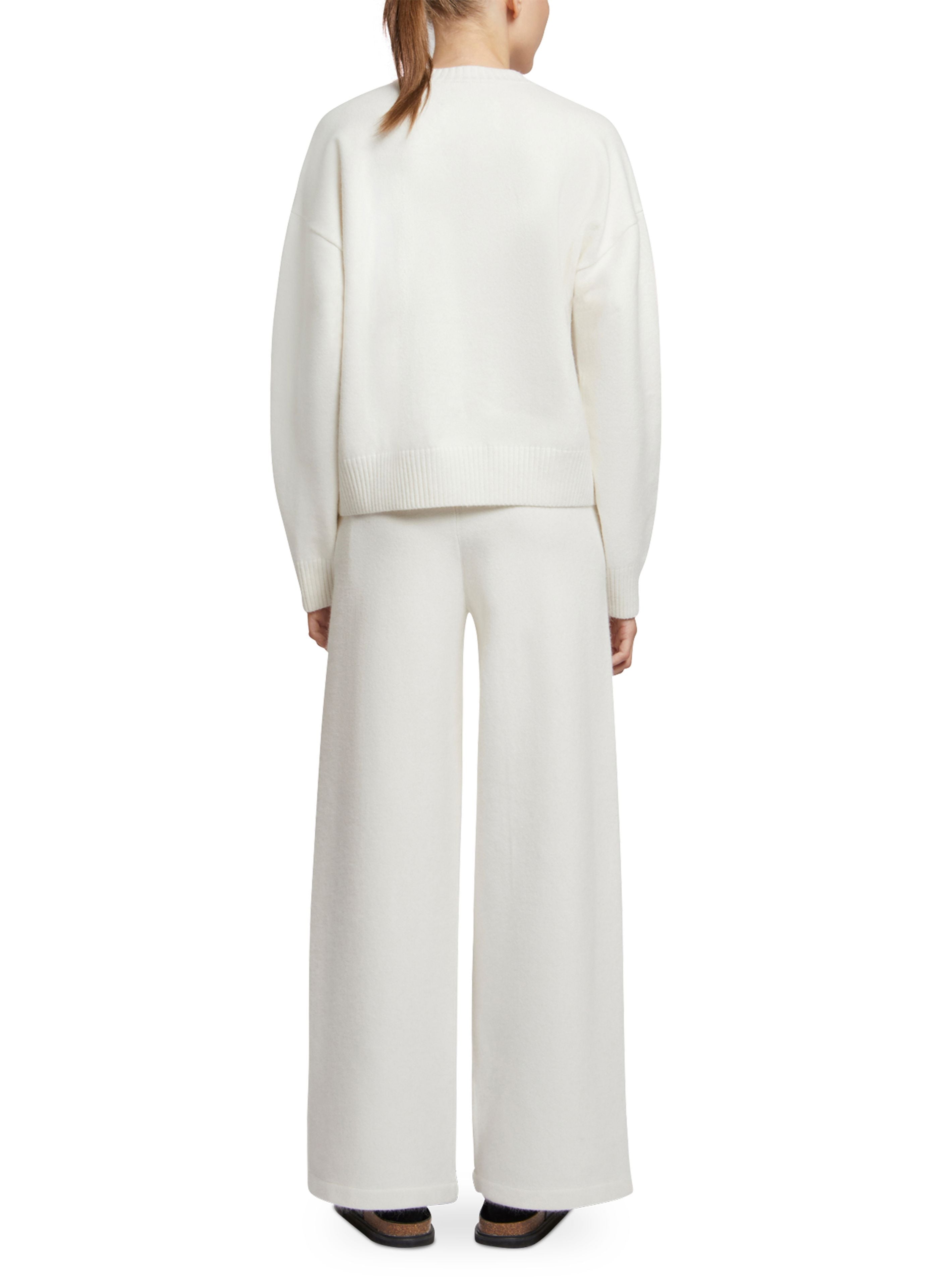 NOTRE emor back open volume knit トップス NOTRE emor back open