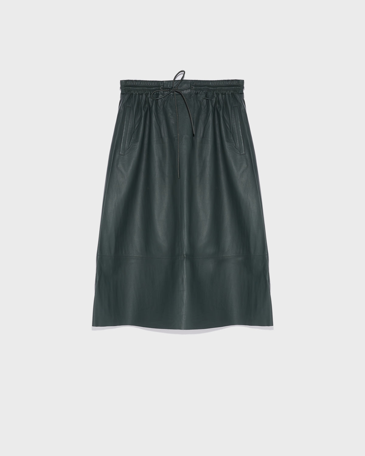 Black Friday 2025- Flared skirt in lamb leather -Yves Salomon