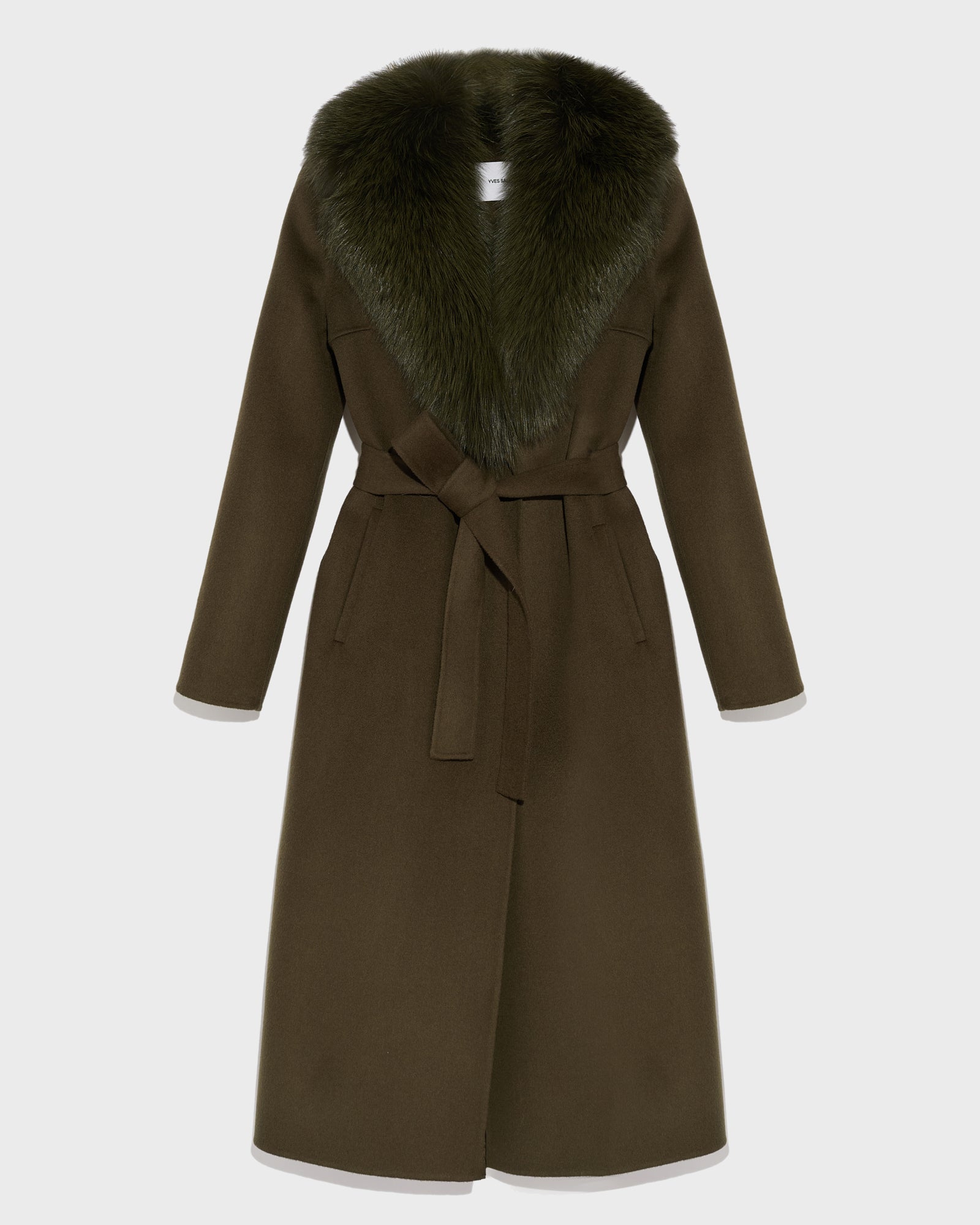 ローブブラン　Belted Chester coat Belted Chester coat – L'AUBE BLANC