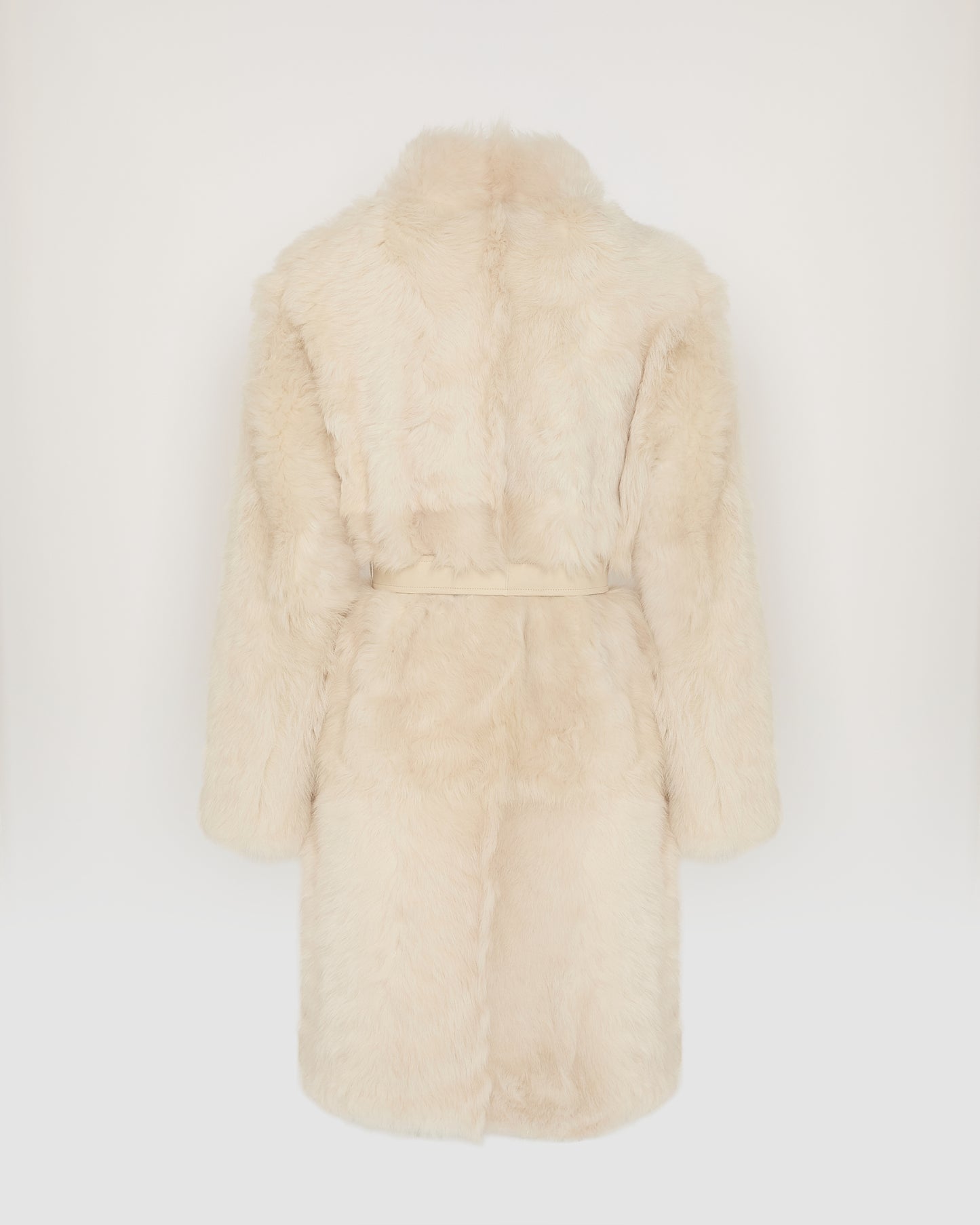 Reversible coat in Toscana lambskin
