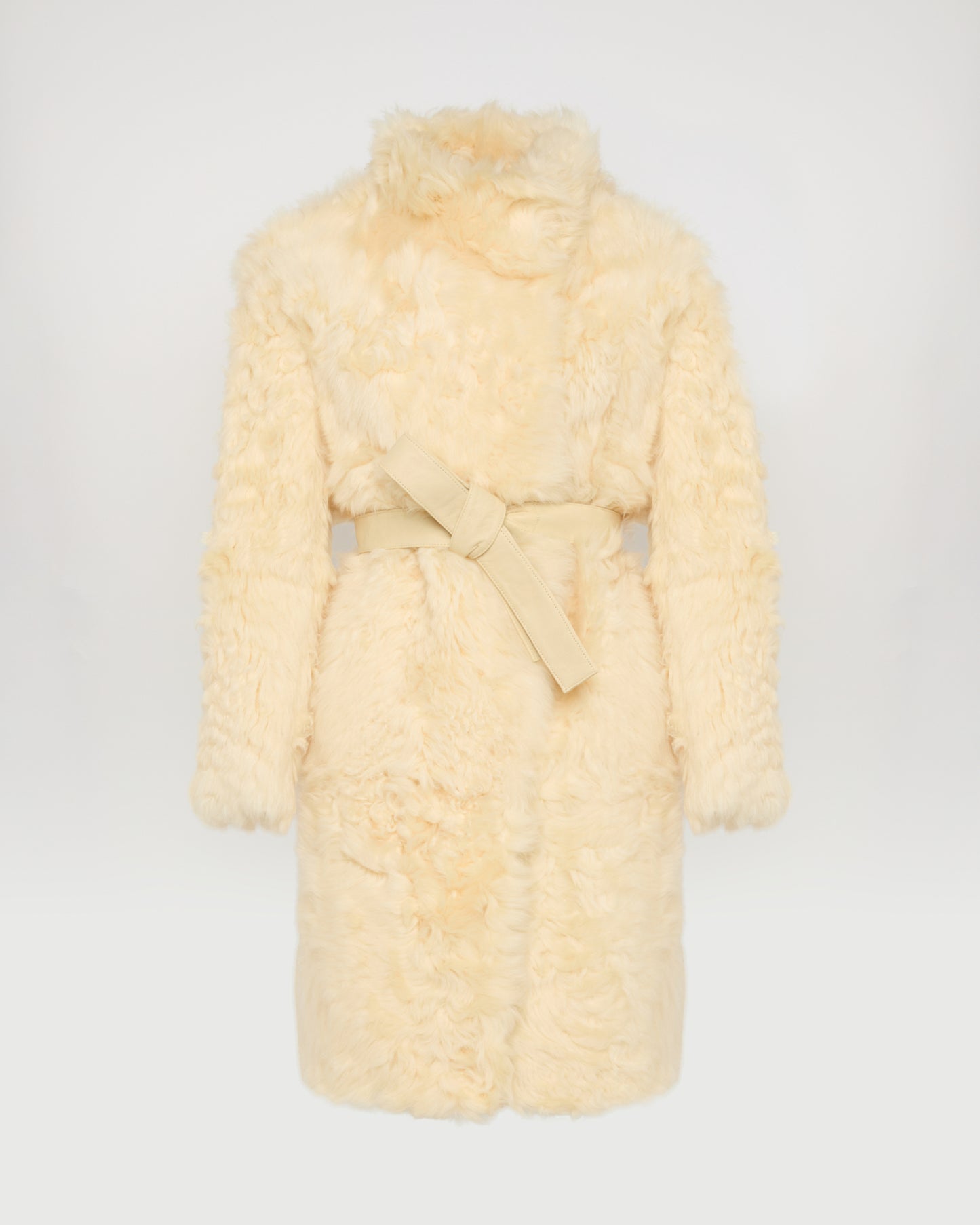 Reversible coat in Toscana lambskin -Yves Salomon
