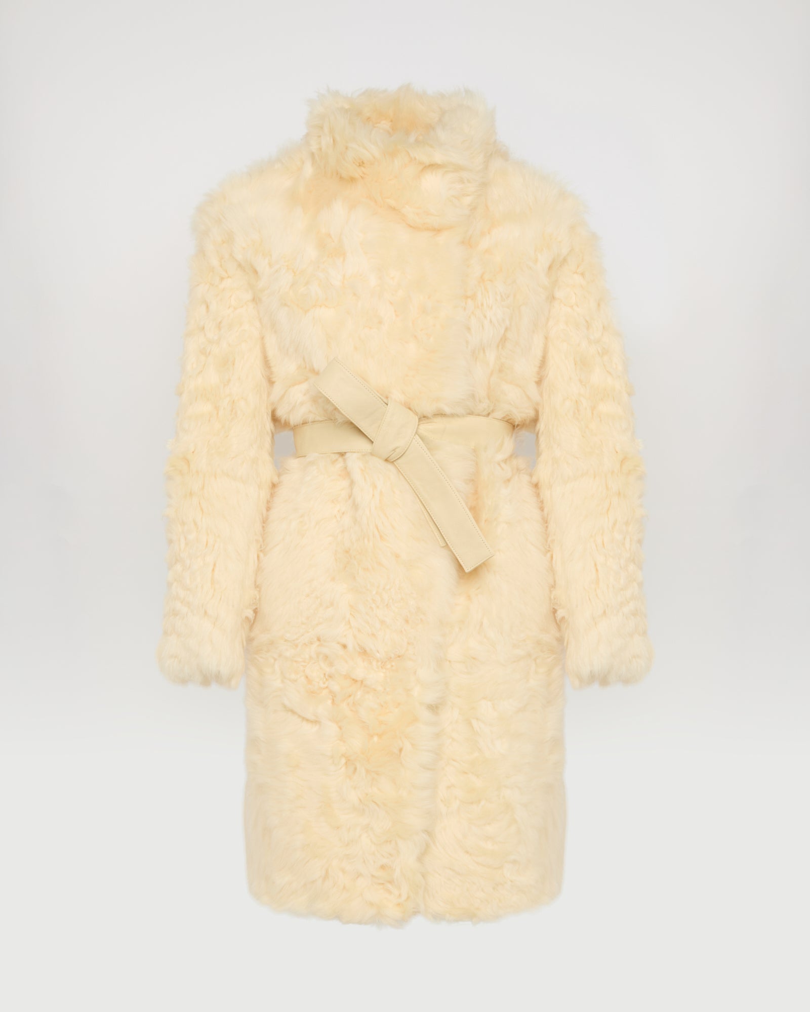 Reversible coat in Toscana lambskin -Yves Salomon