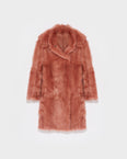Reversible coat in Toscana lambskin