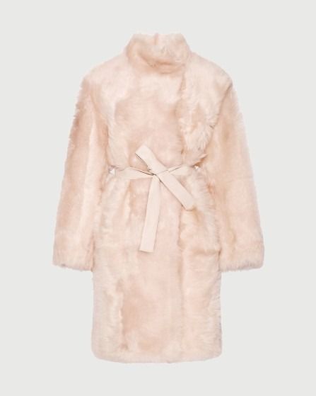 Reversible belted coat in Toscana lambskin - Yves Salomon - New Fall Winter Collection