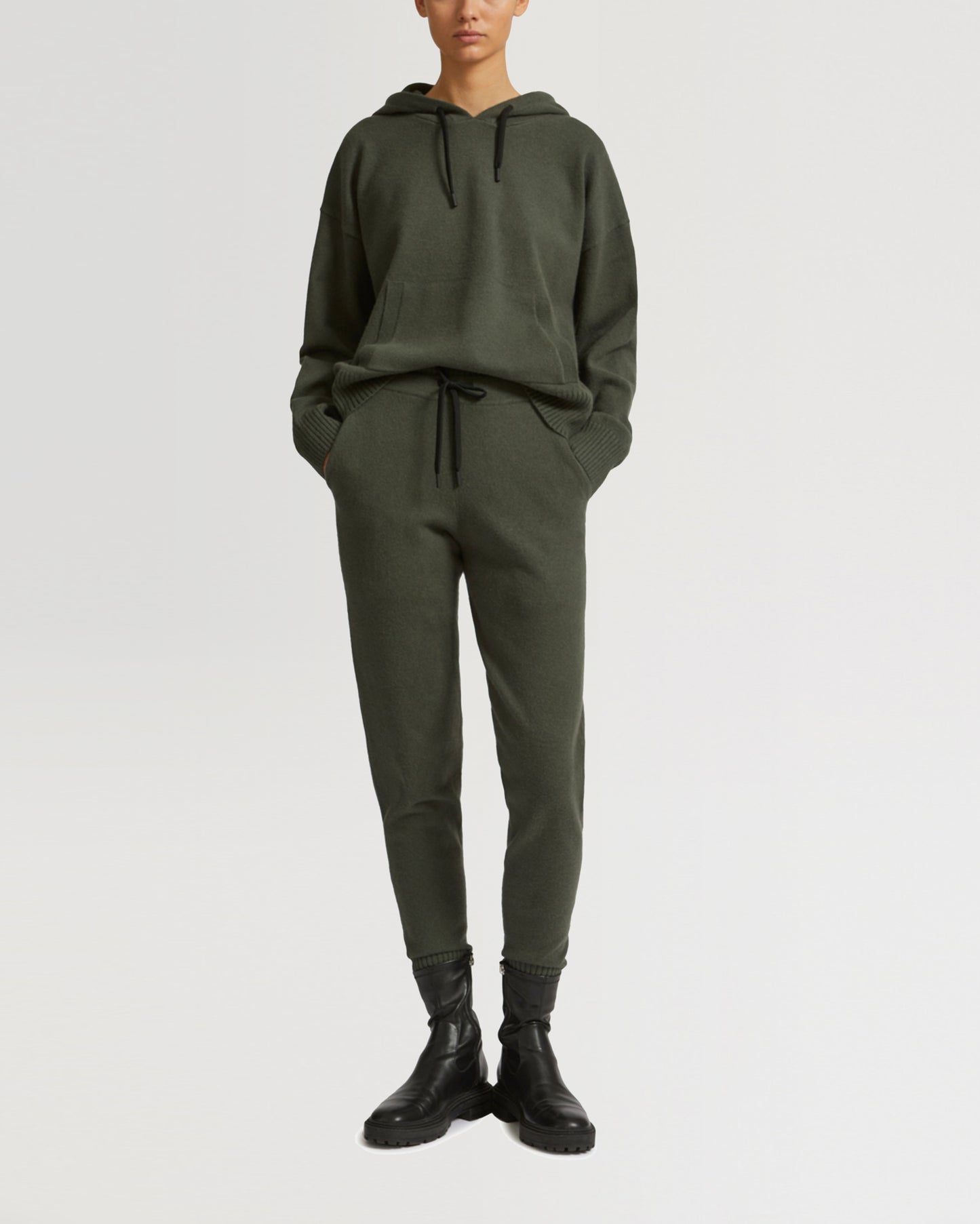 Knit joggers-Yves Salomon-Winter sale & boxing day