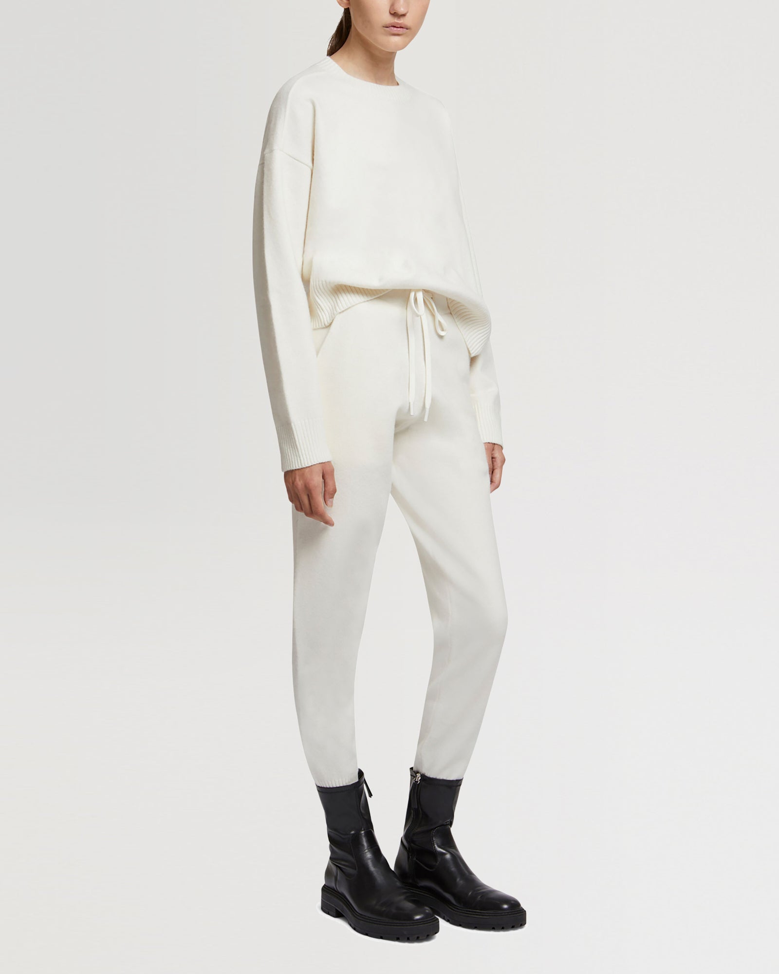 Knit joggers-Yves Salomon-Winter sale & boxing day