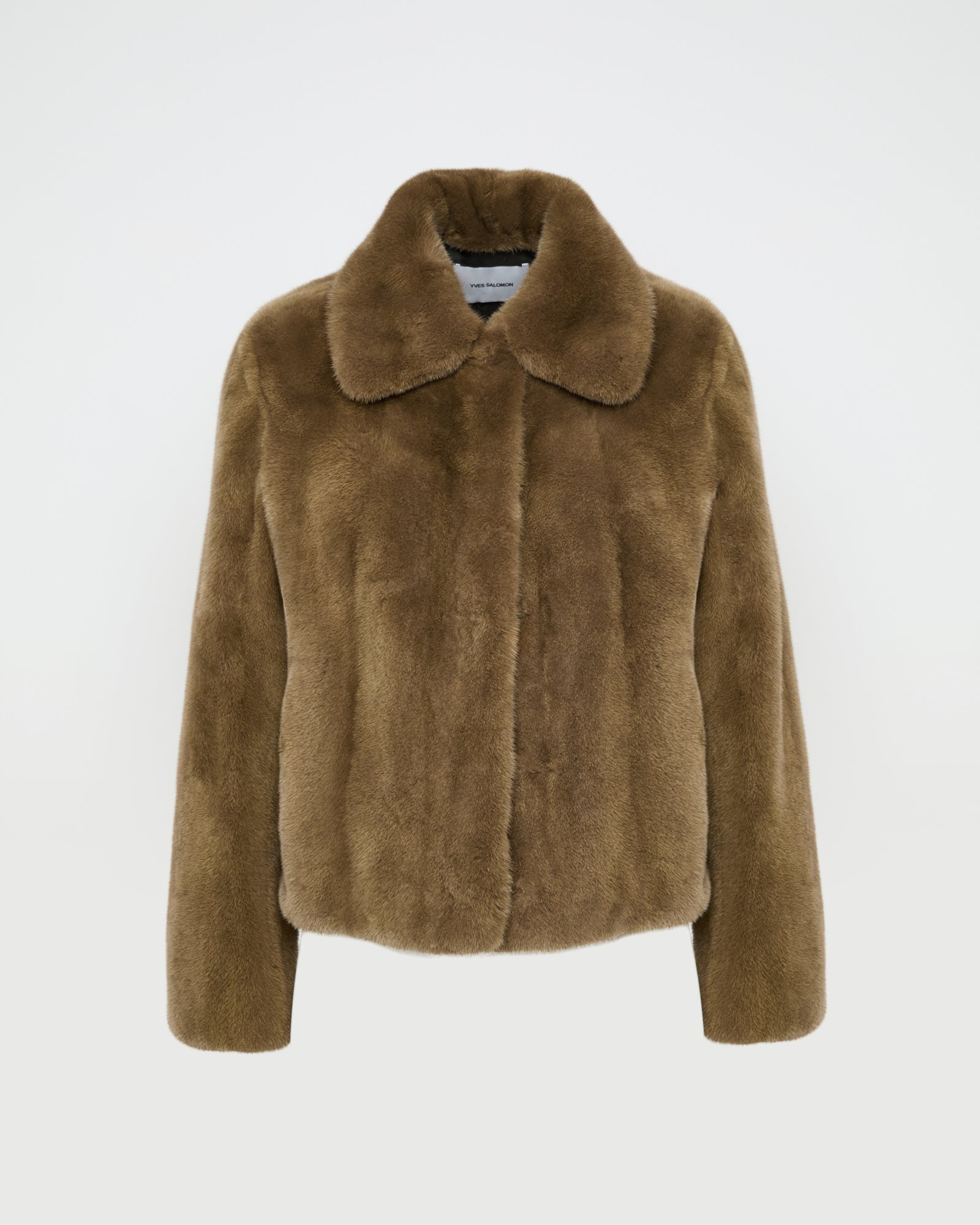 Short jacket in long-haired mink fur -Yves Salomon