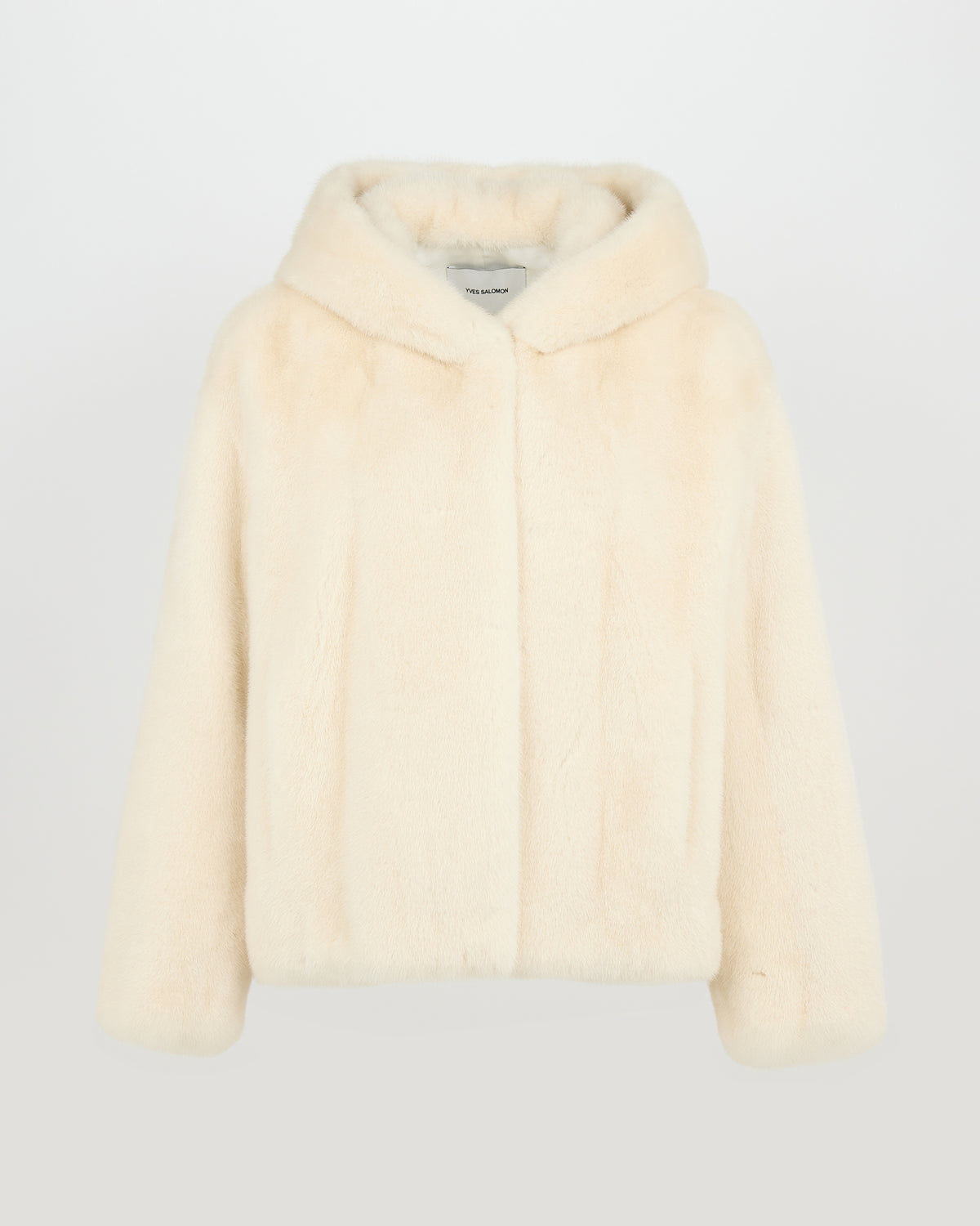 Hooded jacket in long-haired mink fur - Yves Salomon - New Fall/Winter Collection