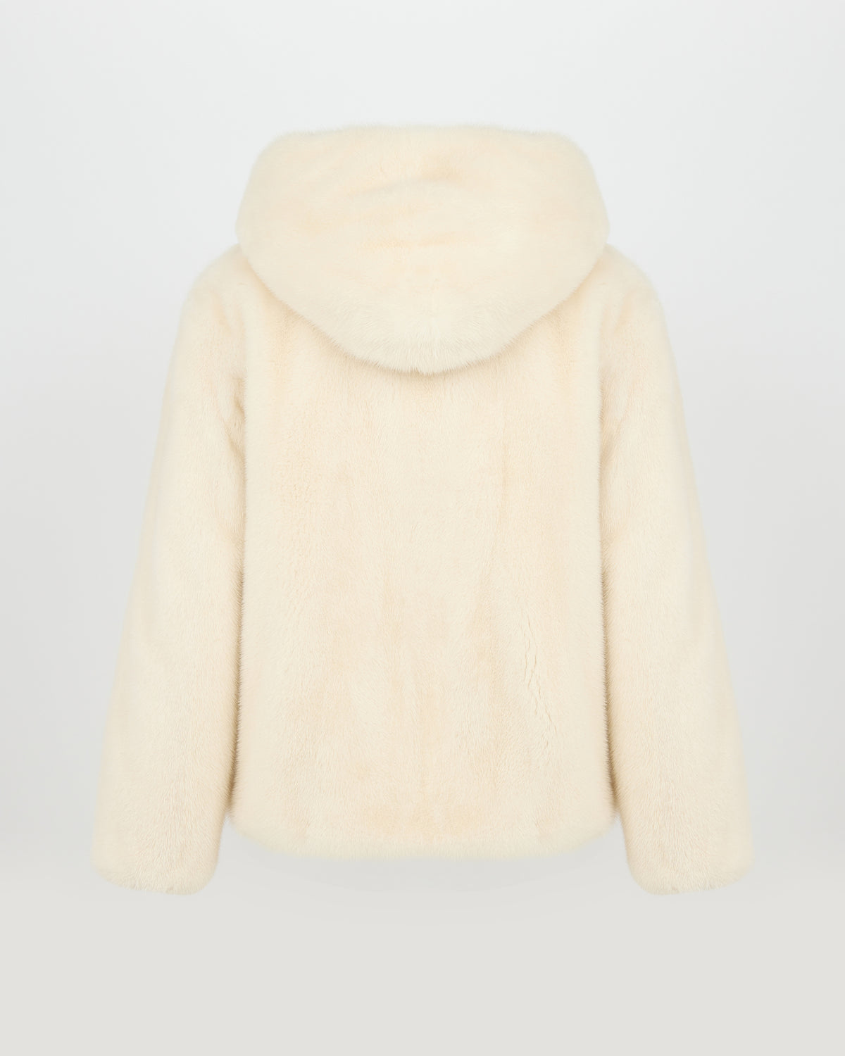 Hooded jacket in long-haired mink fur - Yves Salomon - New Fall/Winter Collection
