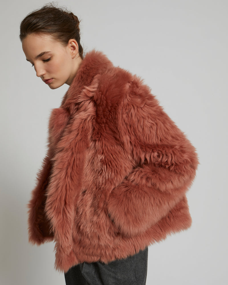 Short Toscana lambskin jacket