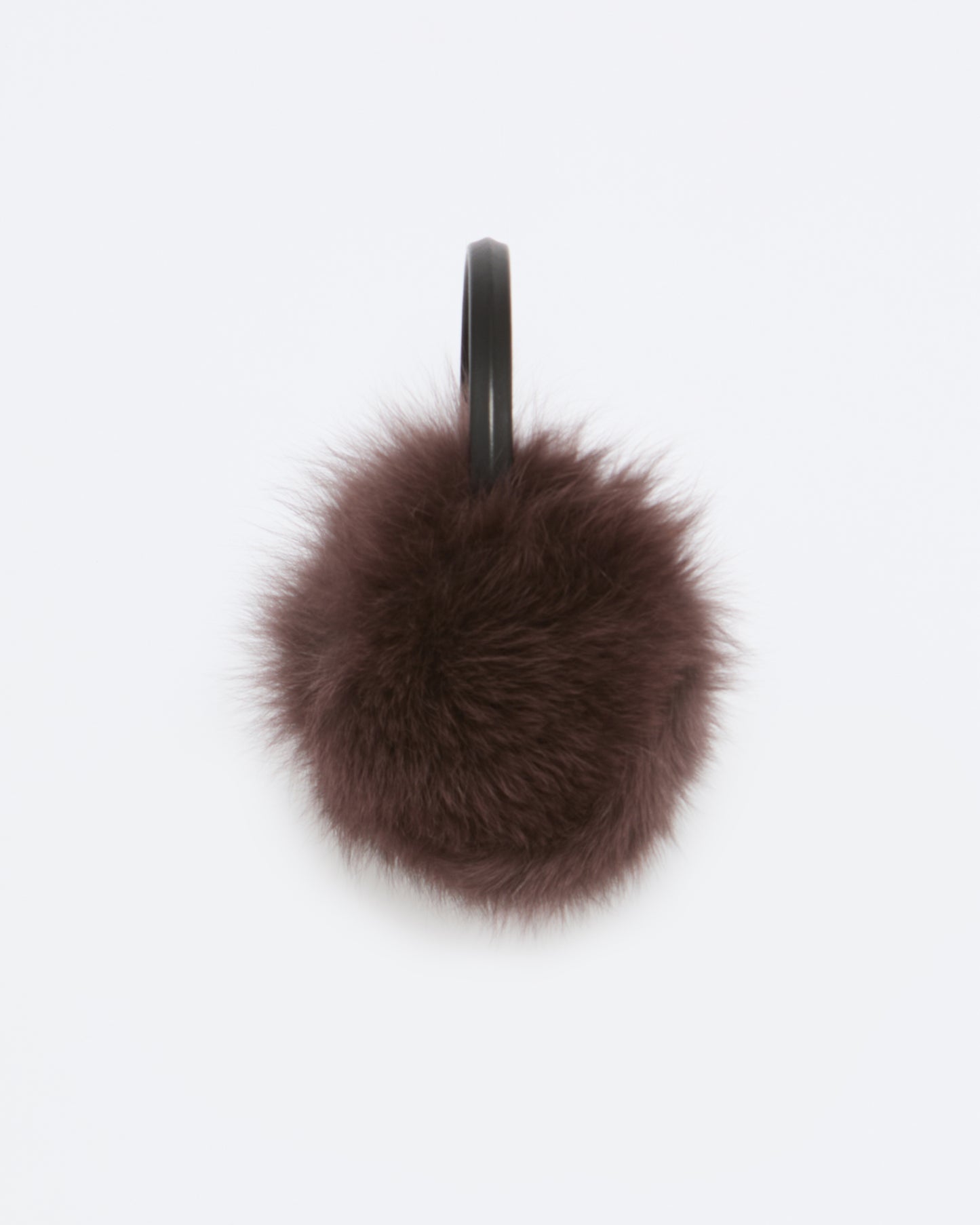 Fox fur earmuffs