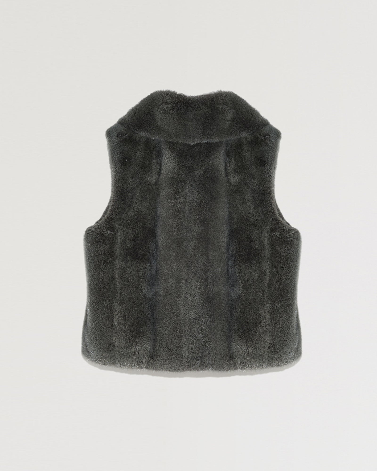 ベスト+ジレ yves salomon vest 36 Sleeveless mink fur gilet - Grey - Yves Salomon