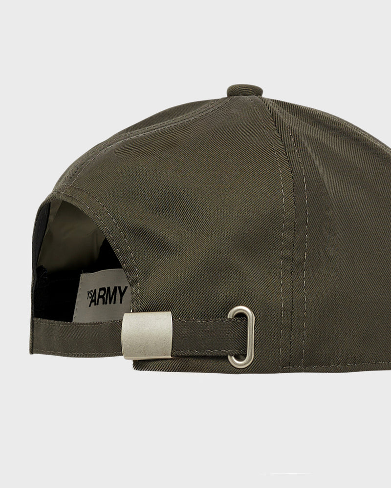 Polycotton drill cap - khaki